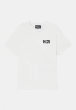 Diesel UTIER UNISEX - Print T-shirt - White