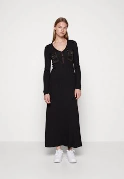 Diesel D-BORDY-LONG - Maxi Dress - Black