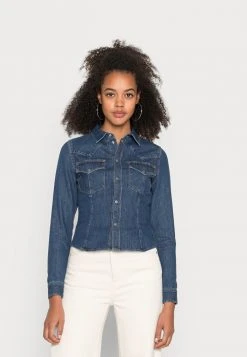 DE-RIN-F DIESEL LIBRARY - Button-down Blouse - Denim