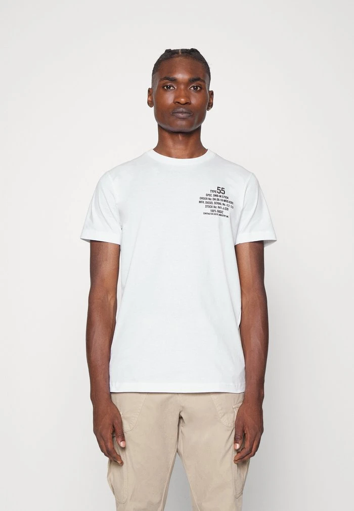 Diesel DIEGOR - Print T-shirt - 0grai 100
