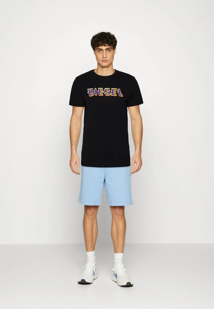 Diesel T-DIEGOR-K52 UNISEX - Print T-shirt - Black - Image 2