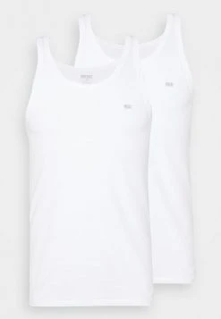 Diesel UMTK JOHNNY TUBE TWO 2 PACK - Undershirt - White