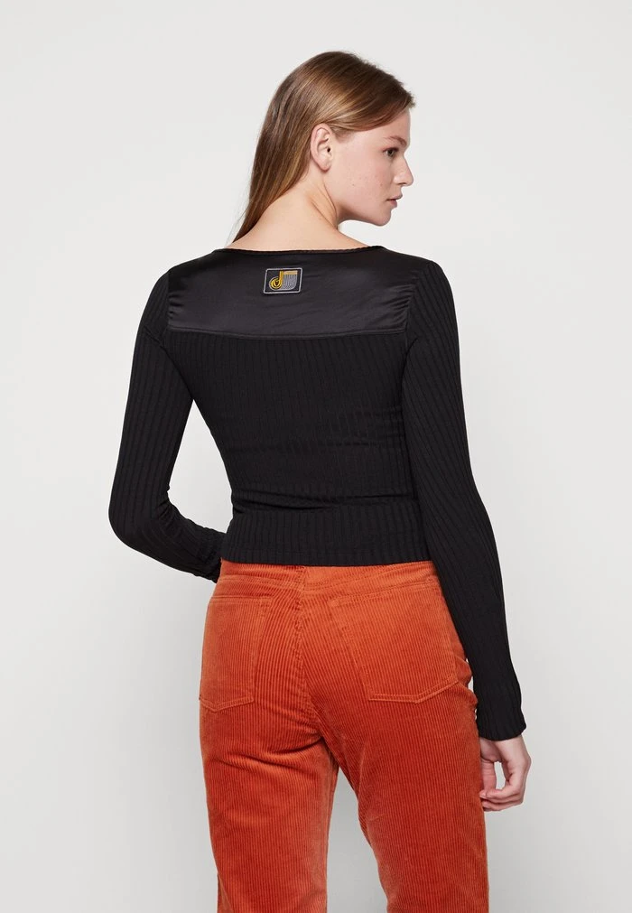 Diesel T-BORDIE - Long Sleeved Top - Black - Image 3