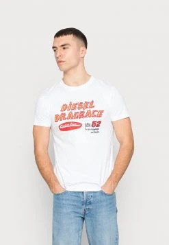 Diesel DIEGOR - Print T-shirt - White