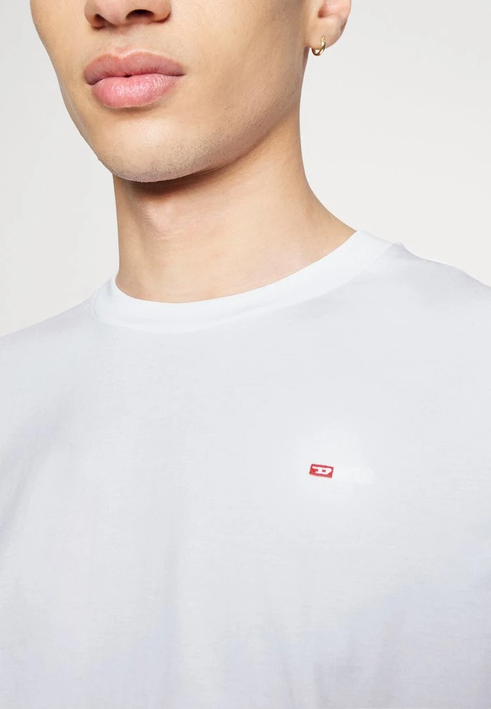 Diesel T-JUST-MICRODIV - Basic T-shirt - White - Image 4