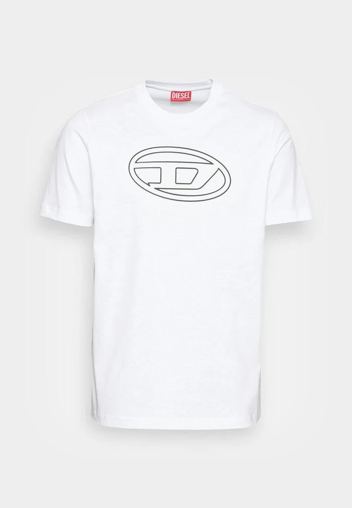 Diesel JUST BIGOVAL - Print T-shirt - White - Image 4