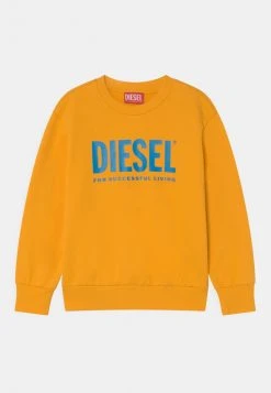 Diesel SCREWDIVISION LOGO UNISEX - Sweatshirt - Yellowish Orange