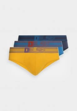 Diesel UMBR ANDRE 3 PACK - Briefs - Yellow/blue