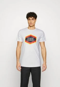 Diesel T-DIEGOR-E14 UNISEX - Print T-shirt - White