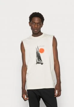 Diesel BEACH - Print T-shirt - White