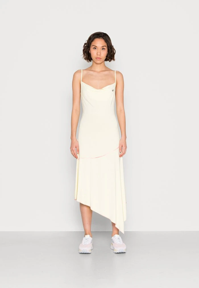 Diesel D-MENTY - Jersey Dress - Yellow