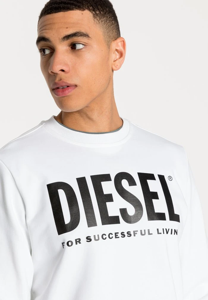 Diesel GIRK ECOLOGO - Sweatshirt - White - Image 5