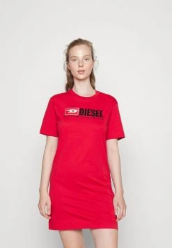 Diesel D-EGOR-DIV - Jersey Dress - Red