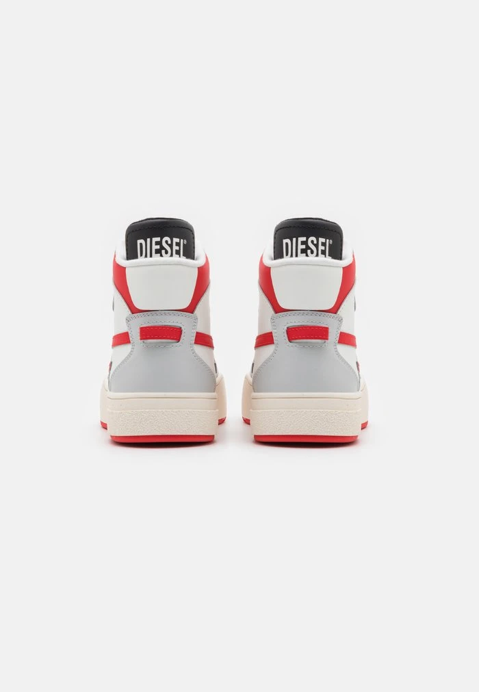 Diesel S-UKIYO MID - High-top Trainers - White/red - Image 3