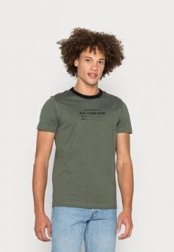 Diesel DIEGOR - Print T-shirt - Green