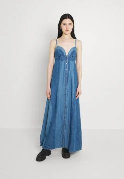Diesel DE-ARYA - Maxi Dress - Denim Blue