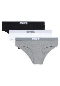 Diesel OXYS 3ER-PACK - Briefs - White/gray/black