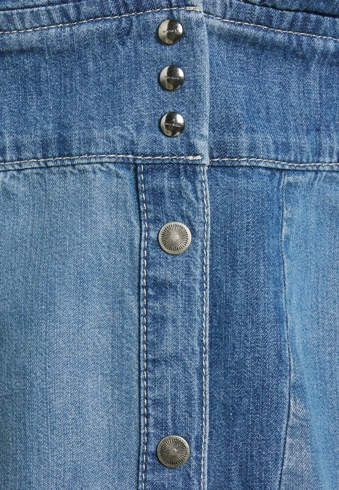 Diesel DE-ARYA - Maxi Dress - Denim Blue - Image 7