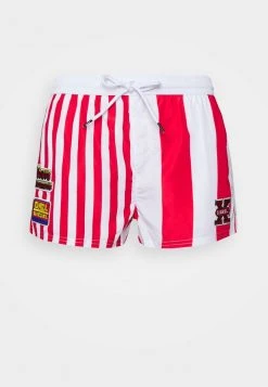 Diesel CAYBAY - Swimming Shorts - Red/white