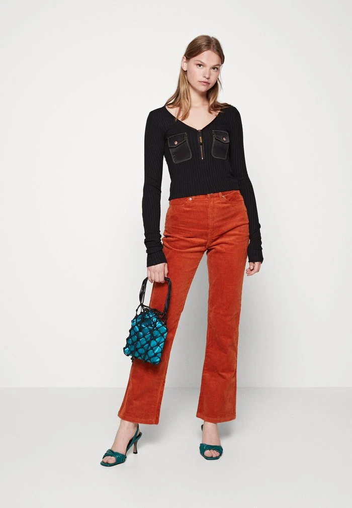 Diesel T-BORDIE - Long Sleeved Top - Black - Image 2