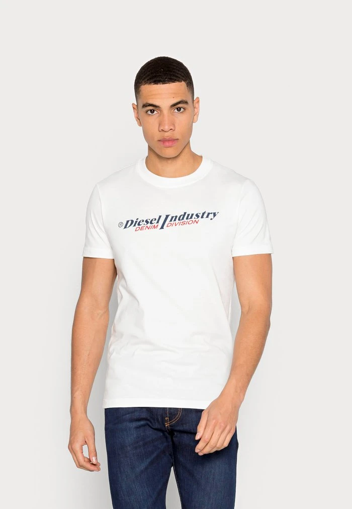 Diesel DIEGOR - Print T-shirt - White