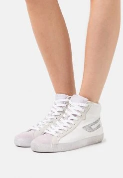 Diesel S-LEROJI MID W - High-top Trainers - White