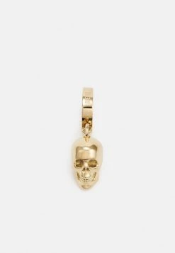Diesel SKULL EARRING UNISEX - Earrings - Gold-coloured