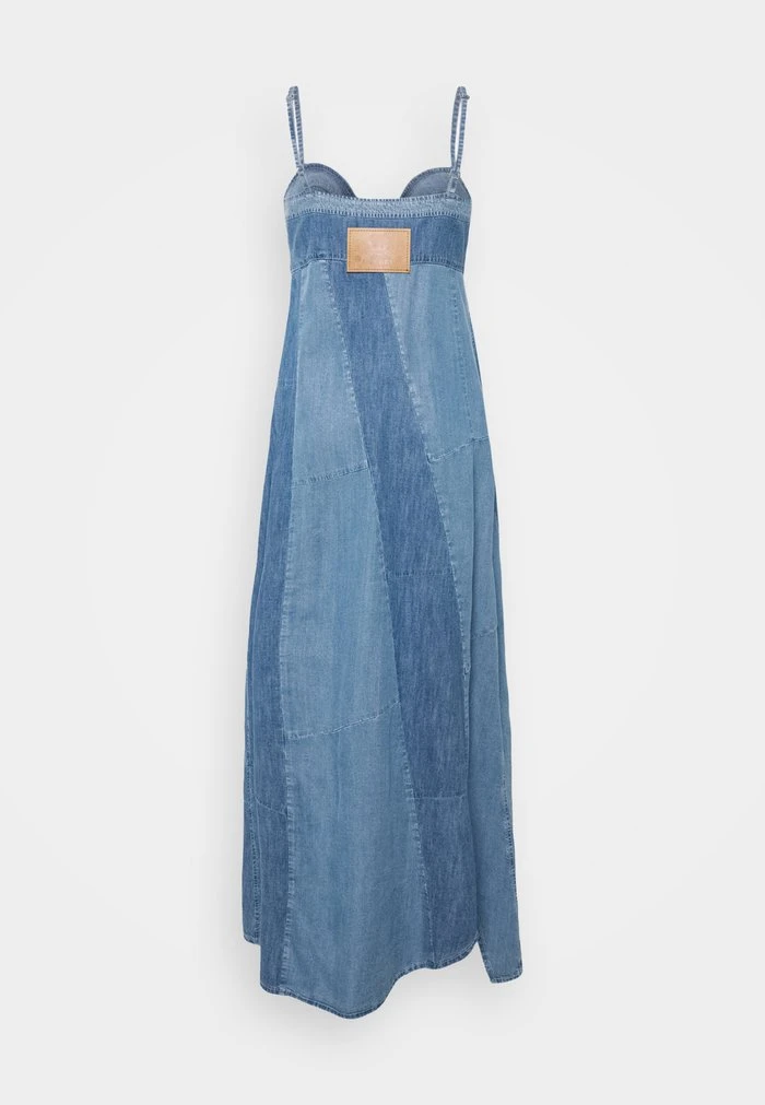 Diesel DE-ARYA - Maxi Dress - Denim Blue - Image 8