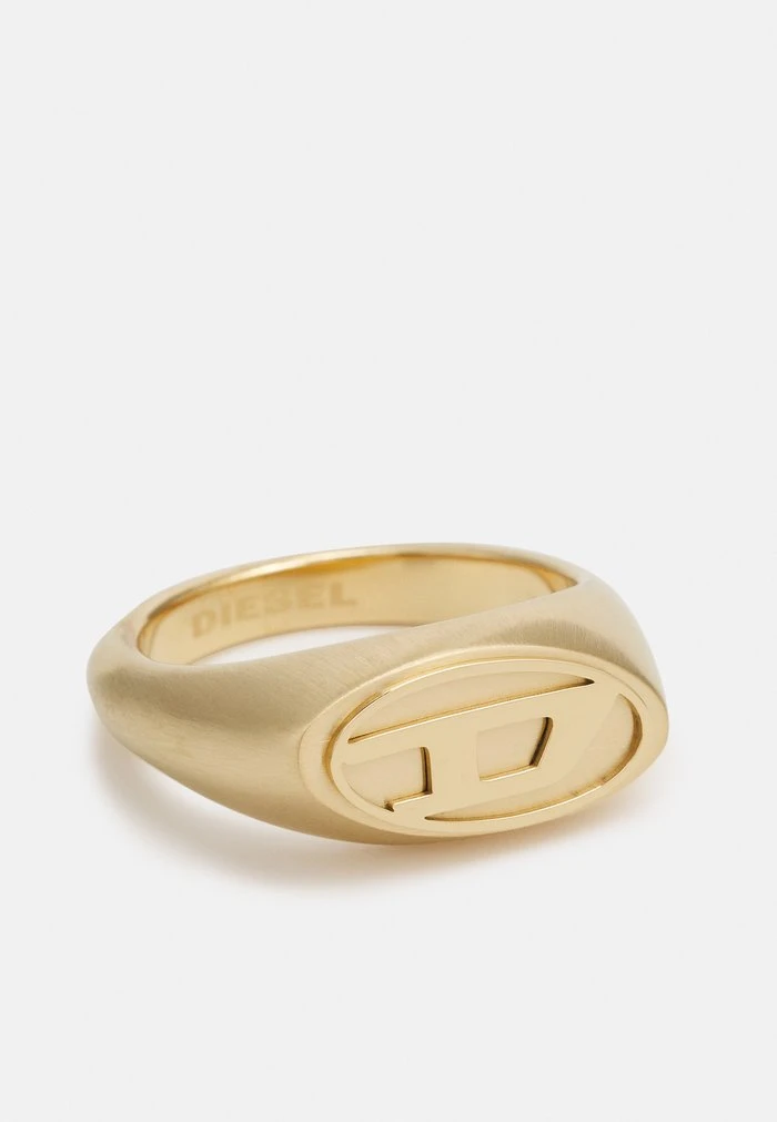 Diesel D-LOGO - Ring - Brushed Gold-coloured - Image 3