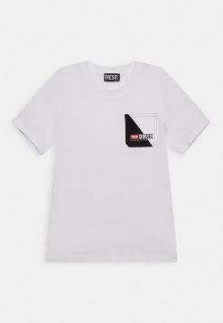 Diesel MTIKTOR - Print T-shirt - Bianco