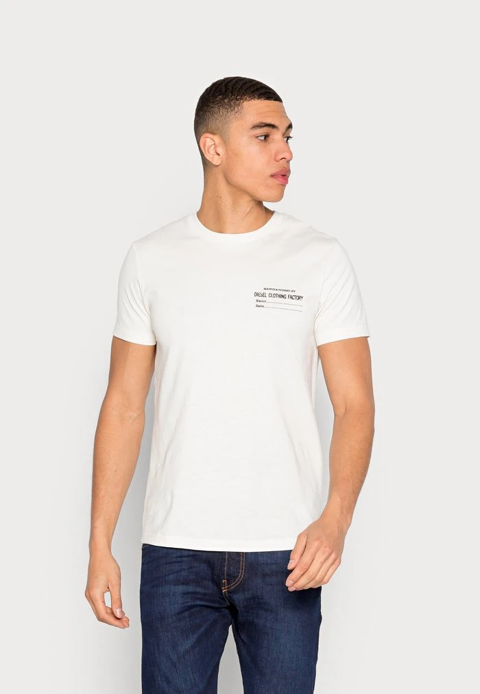 Diesel T DIEGOR C5 - Print T-shirt - White