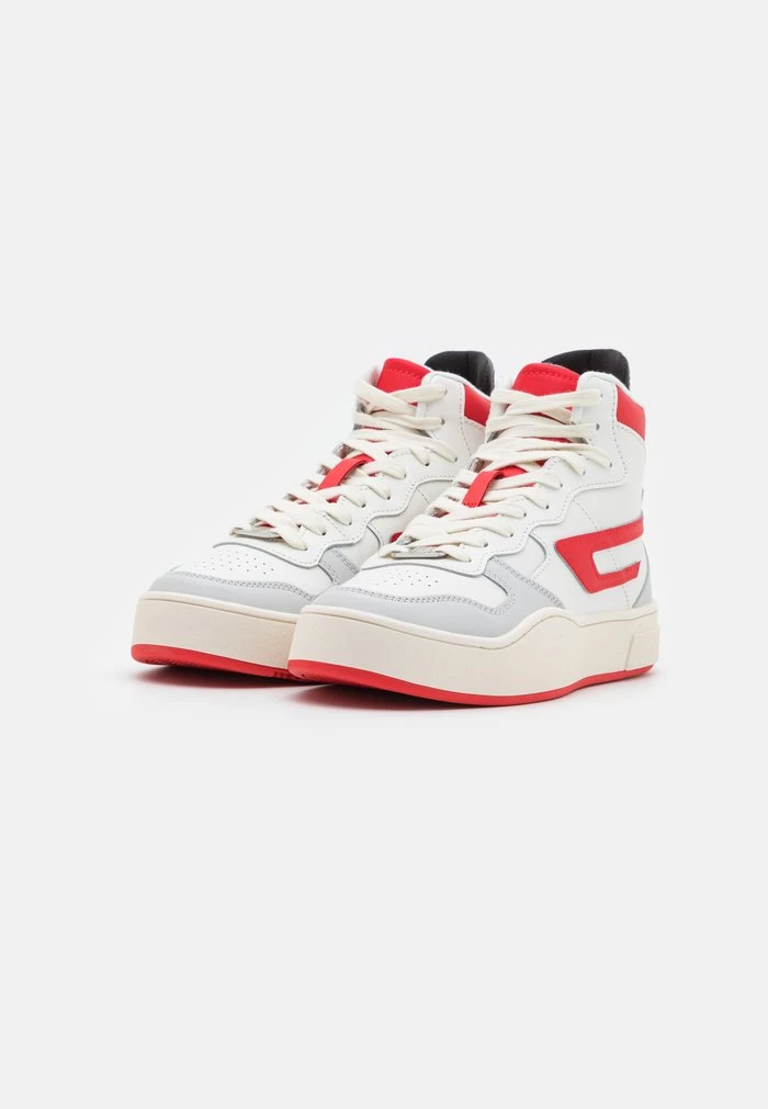 Diesel S-UKIYO MID - High-top Trainers - White/red - Image 2