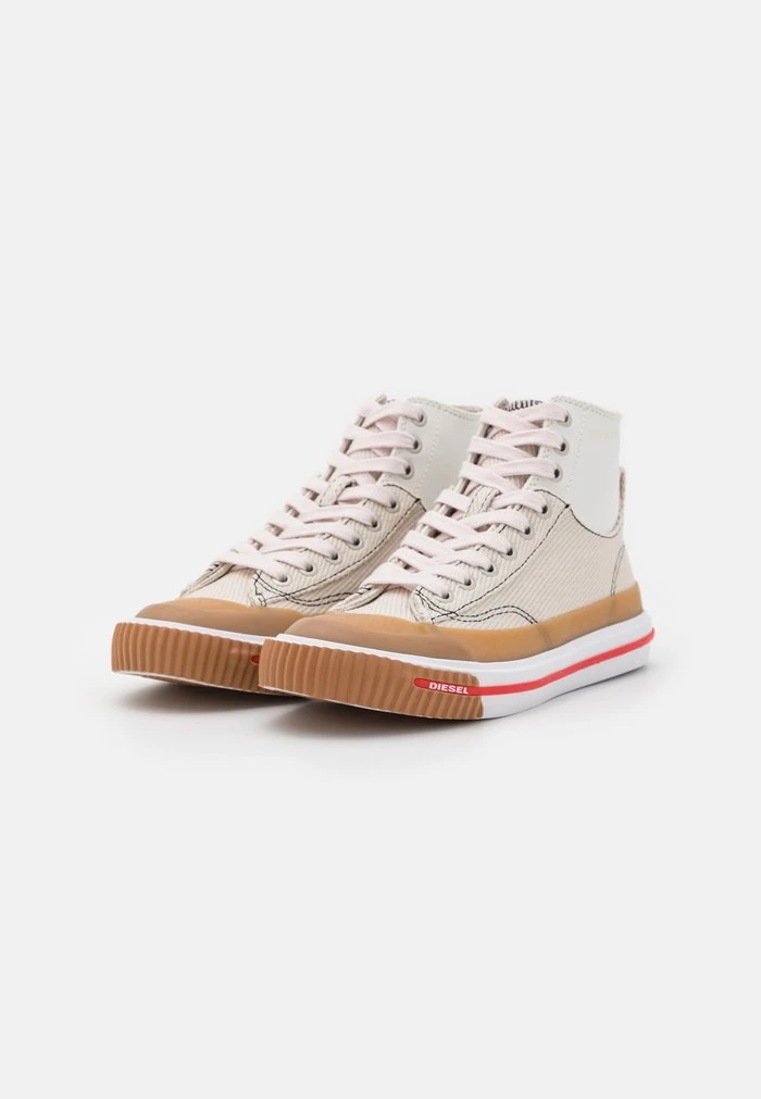 Diesel S-ATHOS MID W - High-top Trainers - Off-white - Image 3