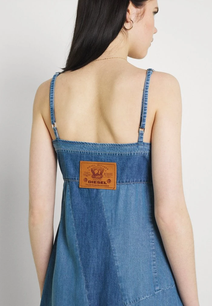 Diesel DE-ARYA - Maxi Dress - Denim Blue - Image 4