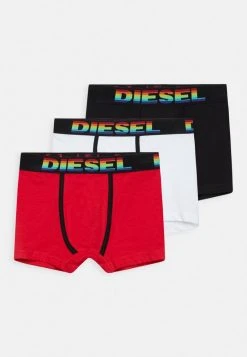 Diesel UCLASTHREEPACK - Pants - Black Carnation Red