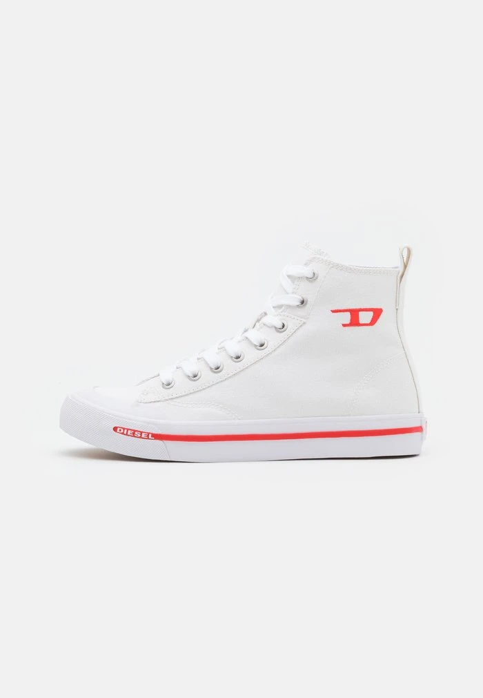 Diesel S-ATHOS MID - High-top Trainers - White