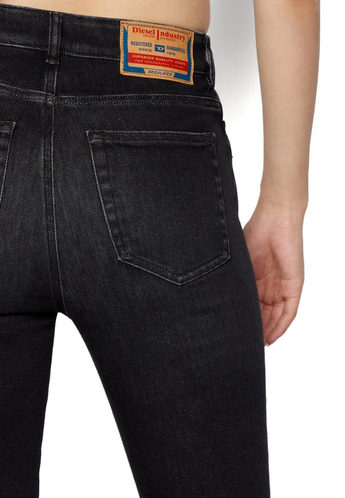Diesel SLANDY HIGH LIBRARY - Jeans Skinny Fit - Black/gray - Image 6