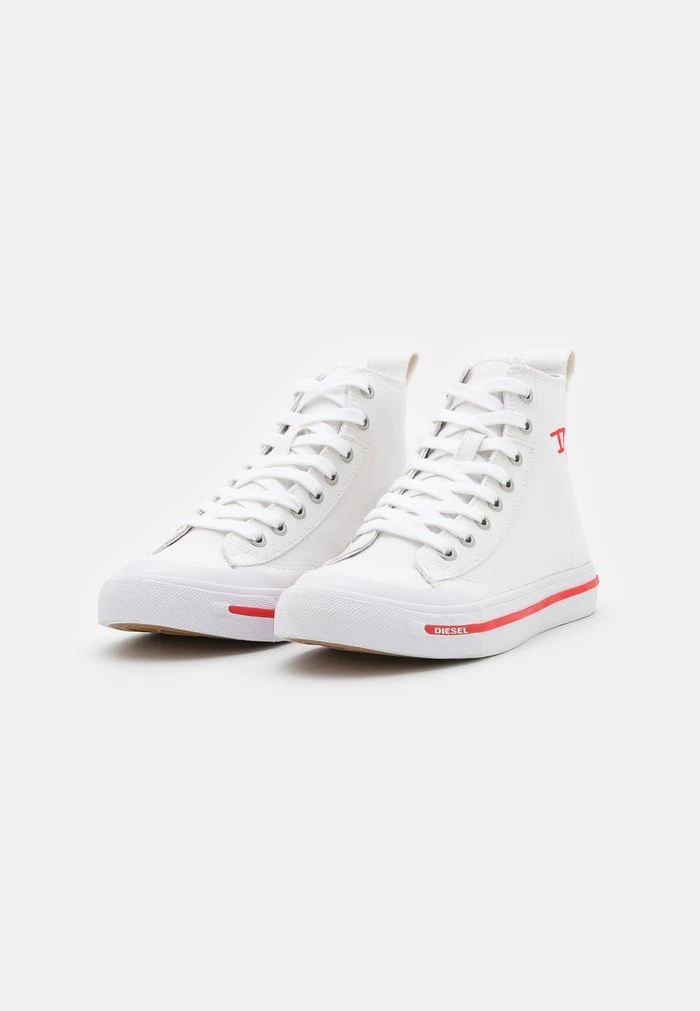 Diesel S-ATHOS MID - High-top Trainers - White - Image 3