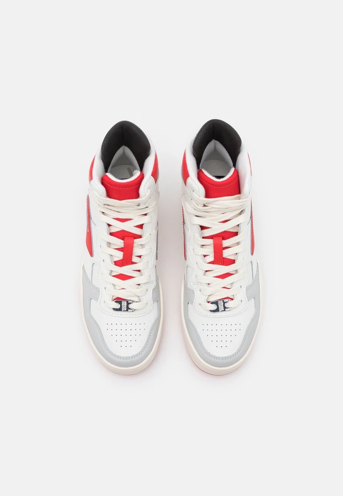 Diesel S-UKIYO MID - High-top Trainers - White/red - Image 4