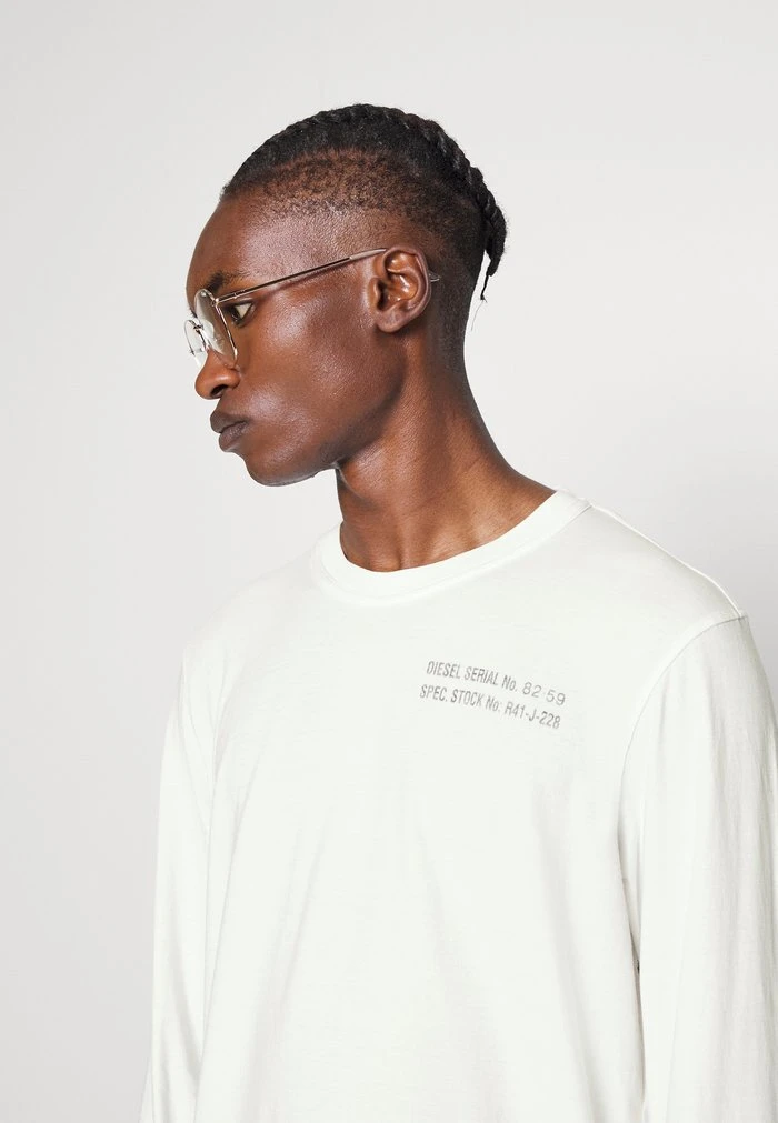 Diesel JUBIND - Long Sleeved Top - White - Image 4