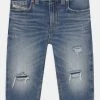 Diesel GALE UNISEX - Straight Leg Jeans - Blue Denim