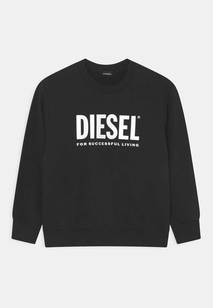 Diesel SCREWDIVISION LOGO UNISEX - Sweatshirt - Nero