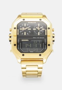 Diesel CLASHER - Chronograph Watch - Gold-coloured