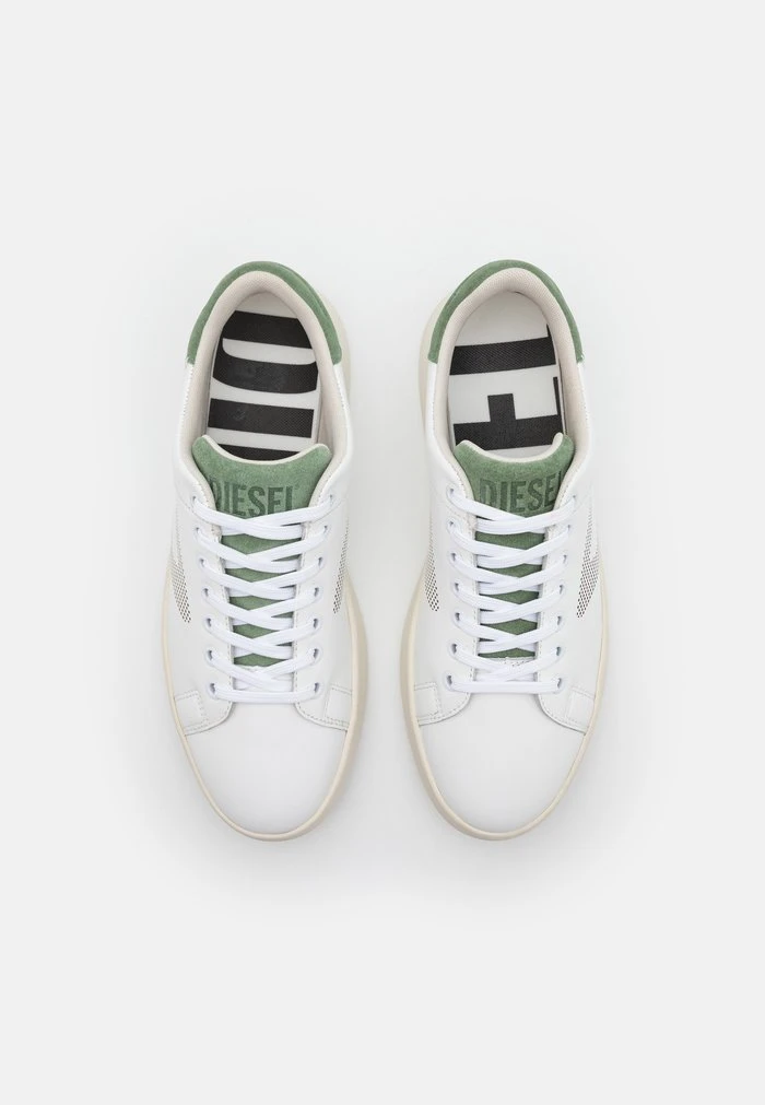 Diesel S-ATHENE LOW - Trainers - White/green - Image 4