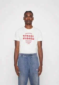 Diesel DIEGOR - Print T-shirt - White
