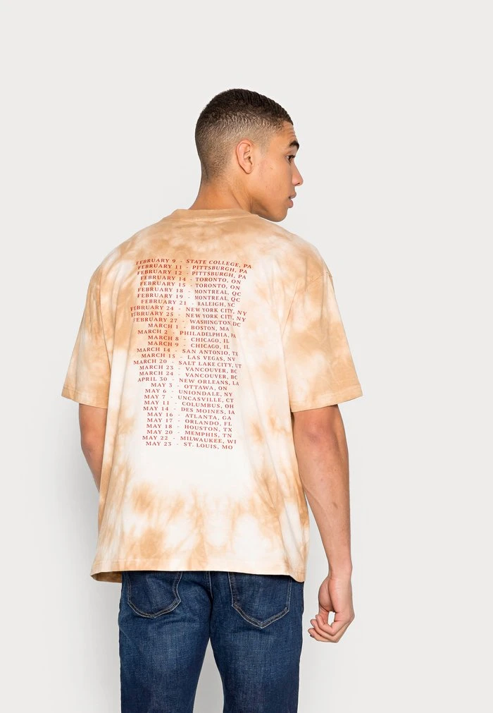 Diesel WASH - Print T-shirt - Beige - Image 3