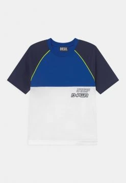 Diesel OVER - Print T-shirt - Bianco