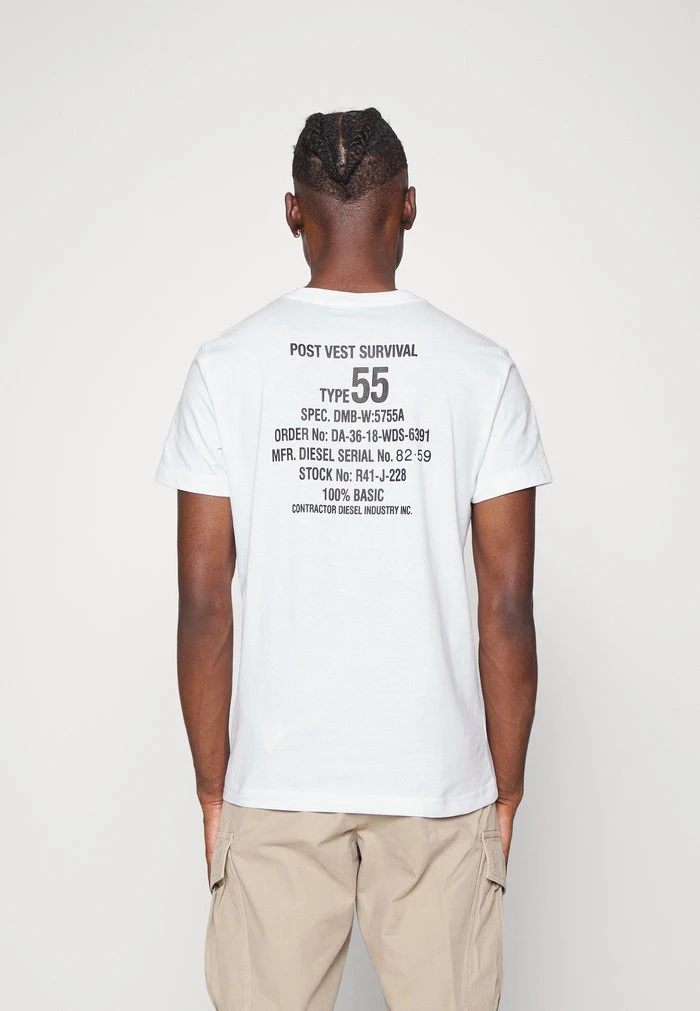 Diesel DIEGOR - Print T-shirt - 0grai 100 - Image 3