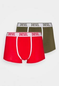 Diesel DAMIEN 2 PACK - Pants - Red/green