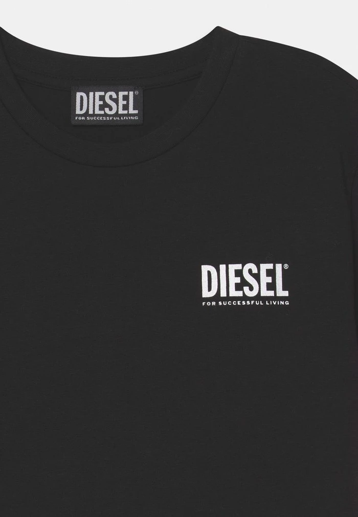 Diesel UTIER UNISEX - Print T-shirt - Black - Image 3